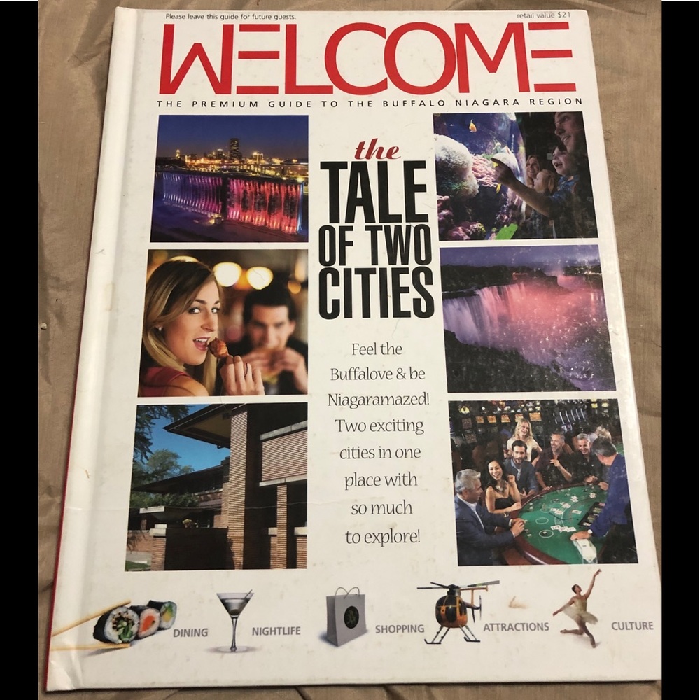 Book about Buffalo, New York places